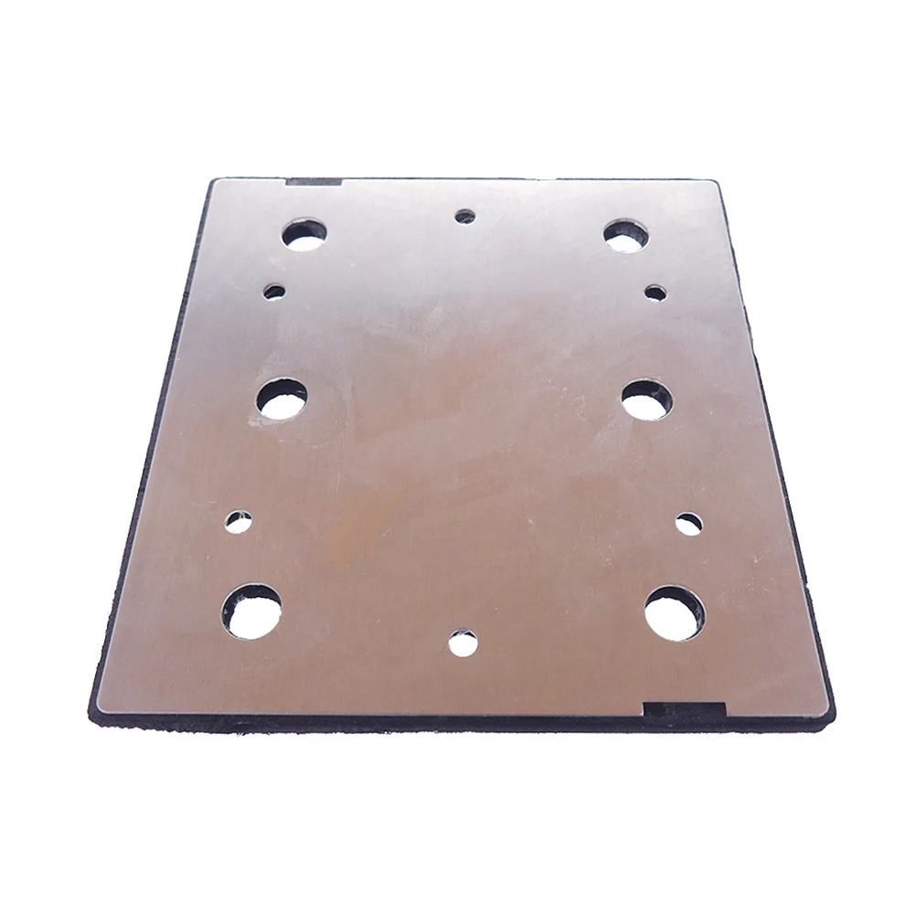 1 Pcs Sanding Pad 100*110mm High Quality Square Thickness: 5mm Long Service Life Fit To The Machine Perfectly.