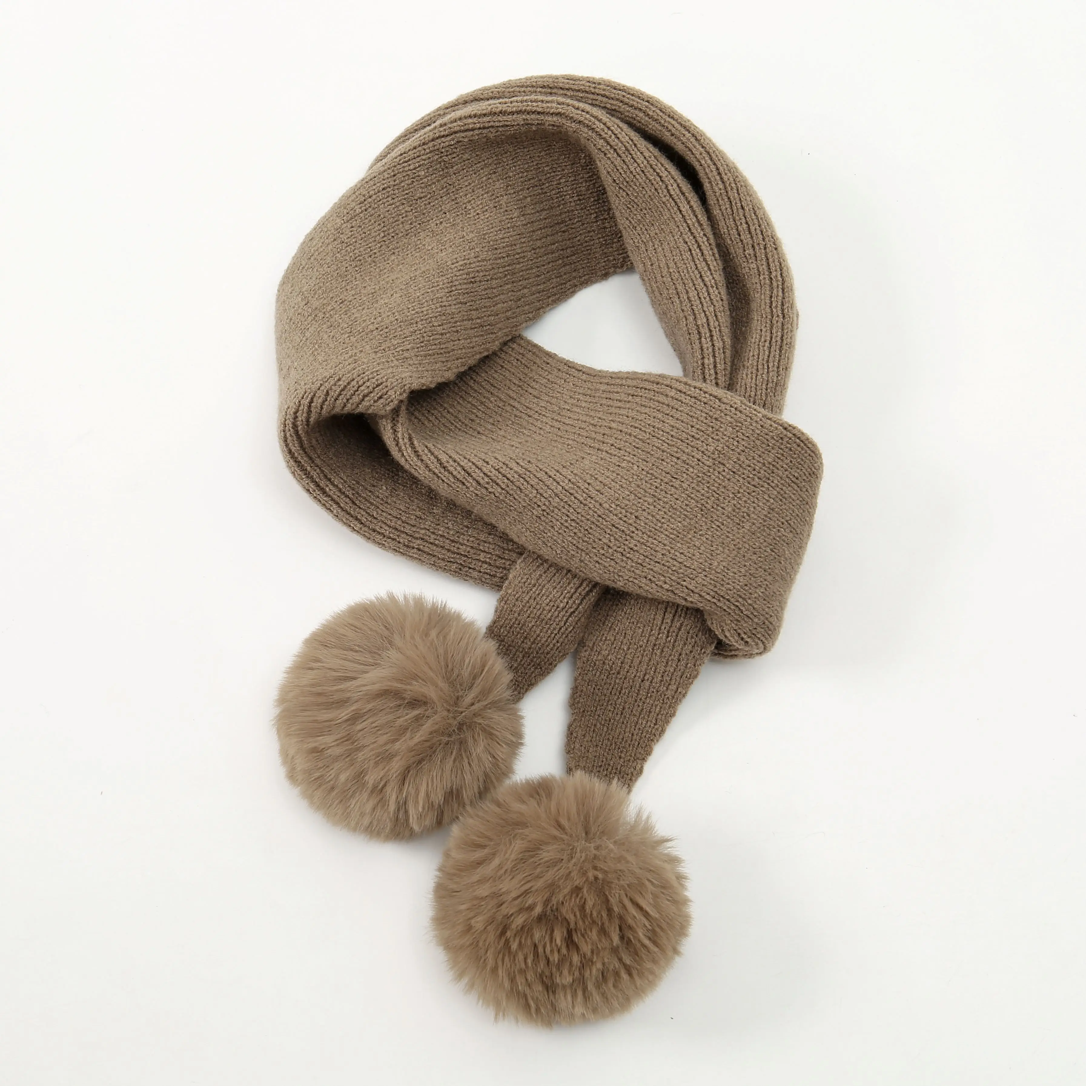 محبوك الشعر الكرة مثلث شال وشاح ناعم بلون النساء شتاء دافئ رشاقته يلتف الرقبة حماية شال رقيق وشاح