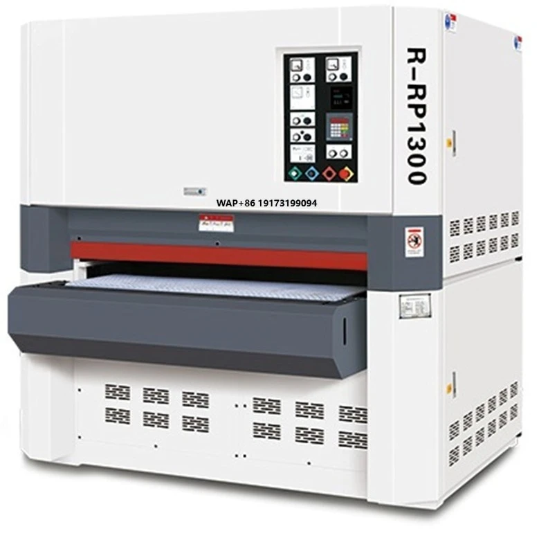 600mm 1000mm 1300mm Industrial Heavy Duty Mdf Solid Wood Board Door Woodworking Drum Wide Belt Sander Sanding Polishing Machine