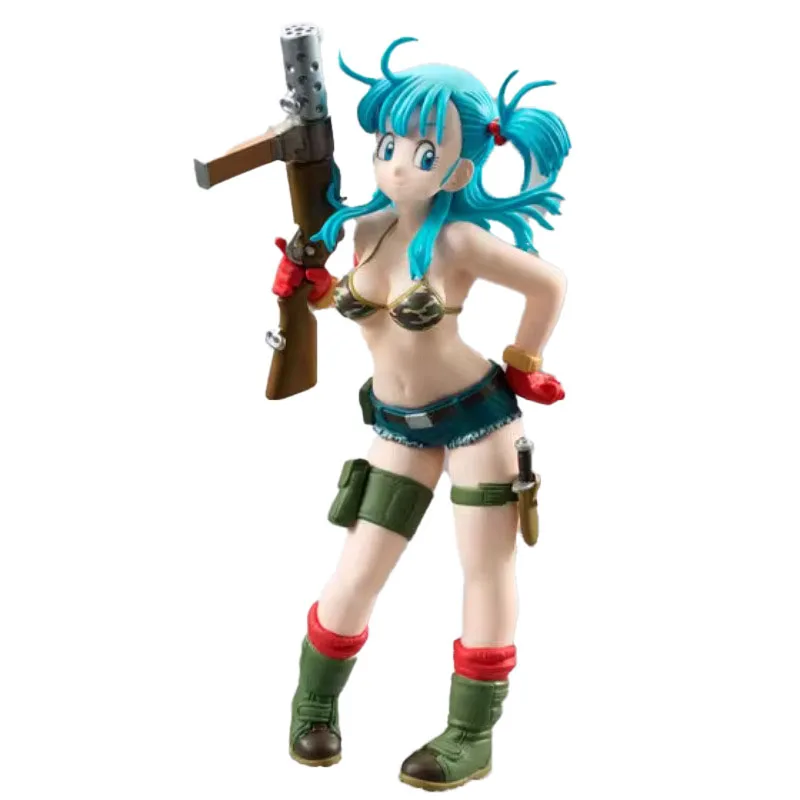 

В наличии Оригинальные Bandai Стайлинг Bulma 11 см Аутентичные коллекционные продукты игрушечных моделей прилегающих фигур и красавиц