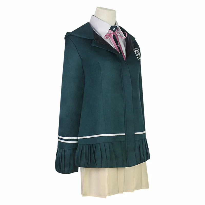 Anime Danganronpa Chiaki Nanami przebranie na karnawał peruka buty Nanami Chiaki do odgrywania ról Halloween karnawał strój na imprezę Boże Narodzenie