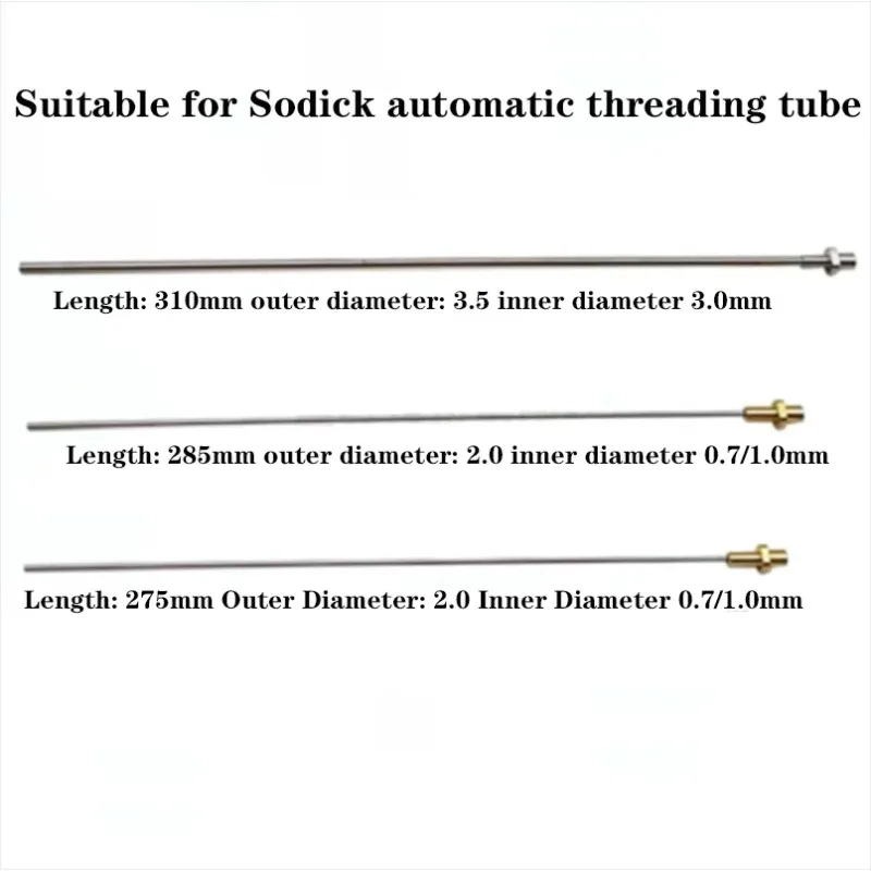 

For Sodick Automatic Threading Tube, Threading Catheter, Wire Guide Tube 0.7/1.0 1PC