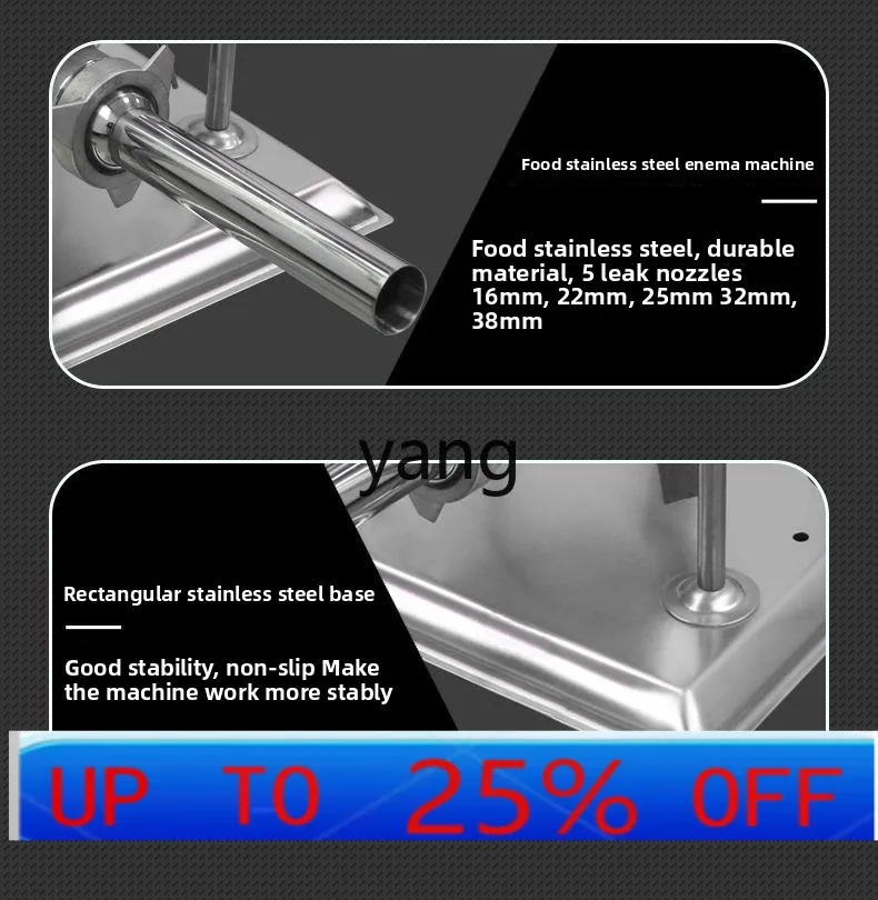 

LTT electric ham filling machine commercial sausage filling machine automatic household stainless steel