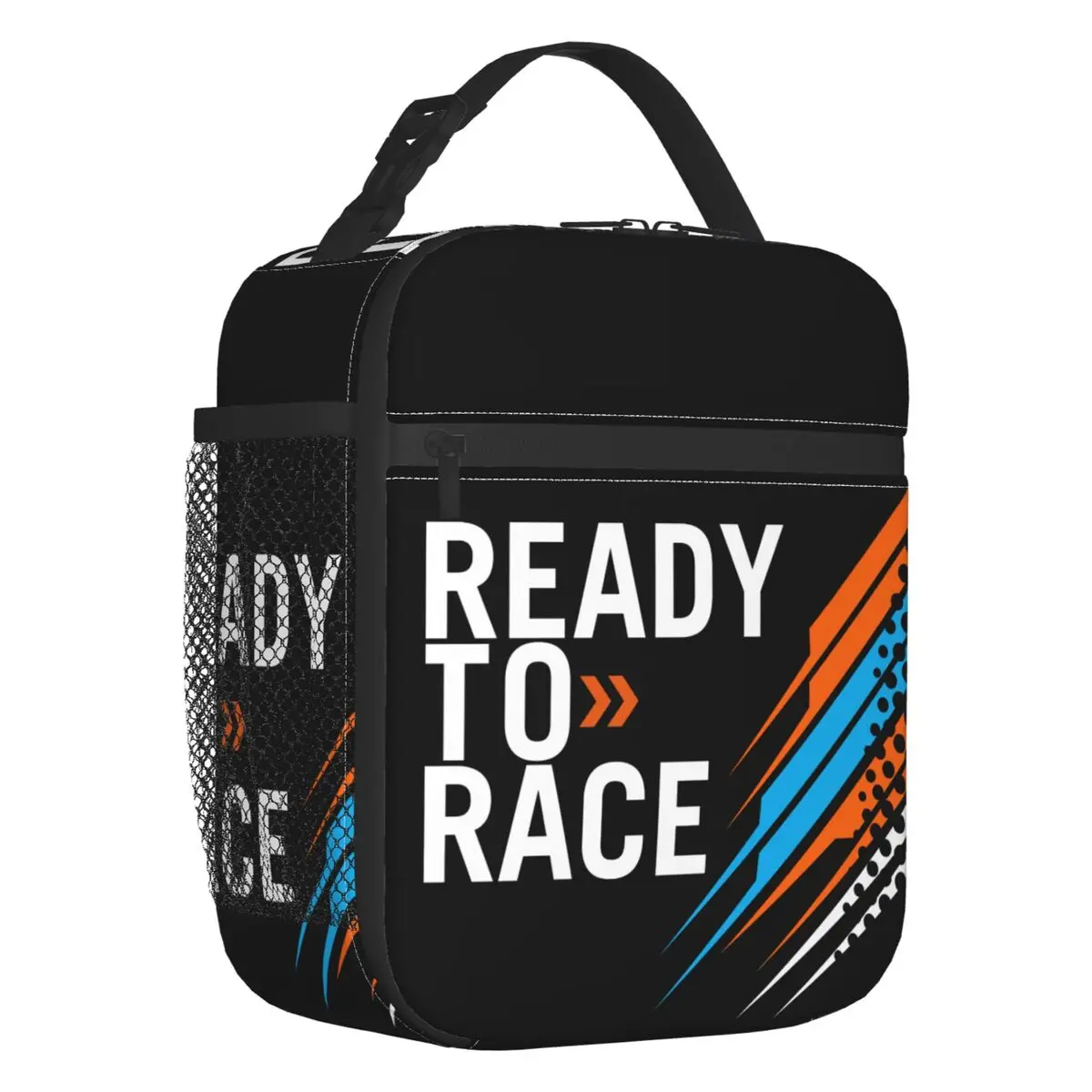 Custom Ready To Race Lunch Bag Women Thermal Cooler Insulated Lunch Boxes for Kids School