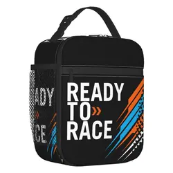 Custom Ready To Race Lunch Bag Women Thermal Cooler Insulated Lunch Boxes for Kids School