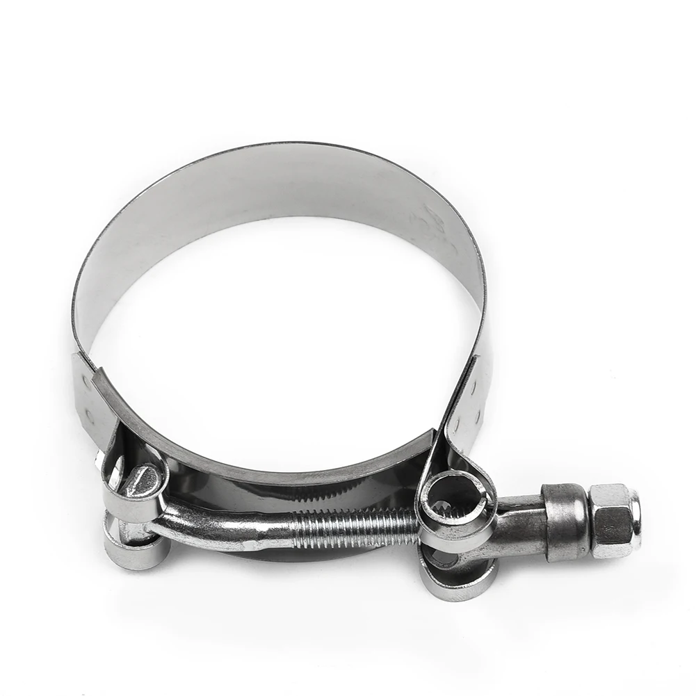 Motorcycle 51mm V Band Clamp Turbo Exhaust Pipe Clamp Calipers Stainless Steel Universal Male Female Flange V Clamp