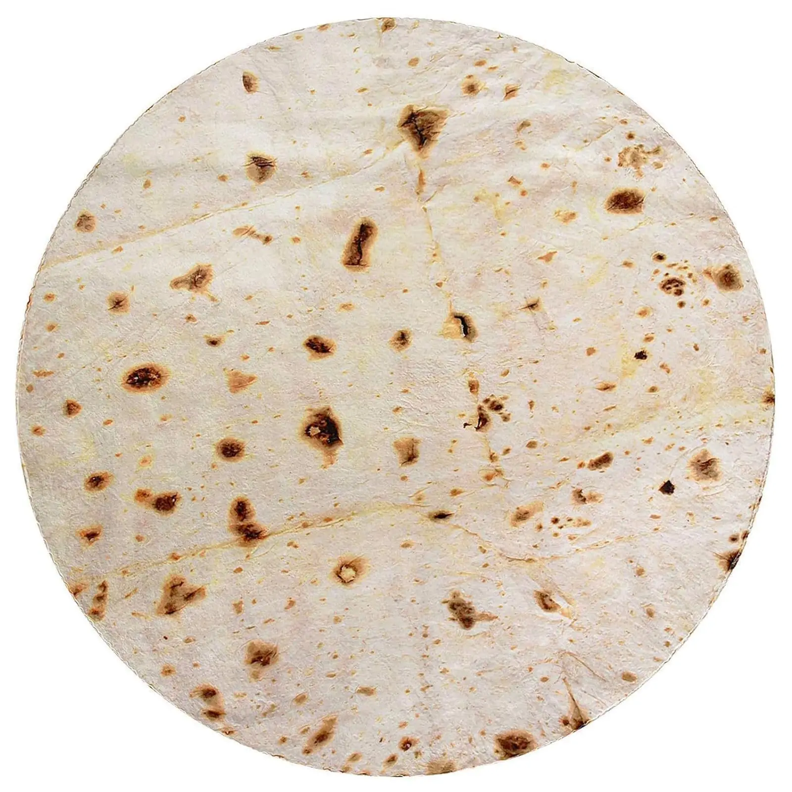 Delicious Fun Corn Tortilla Blanket Soft Flannel Novelty Throw Blanket for Adults Home Bedroom Sofa Home Decor