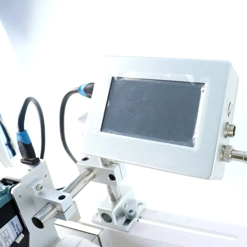 Semi-A.utoma.tic High Efficiency Round Bottle La.beling Ma.chine with Inkjet Printer Motor & PLC Wood Pa.cka.ging