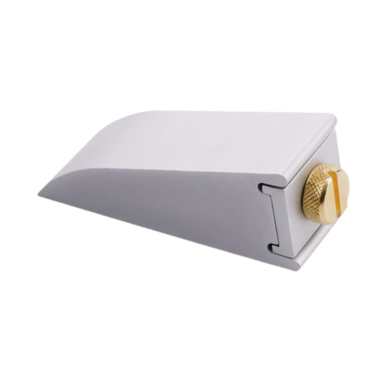 Hand Sanding Block Edge Grinding Polishing Tool Comfortable Grip Lightweight Aluminum Alloy for Wood Furniture Finishing