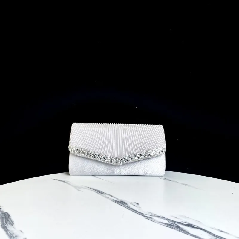 

New Cross-border Foreign Trade Handbag Socialite Style Embellished Party Bag Women's Single Shoulder Bag For Evening