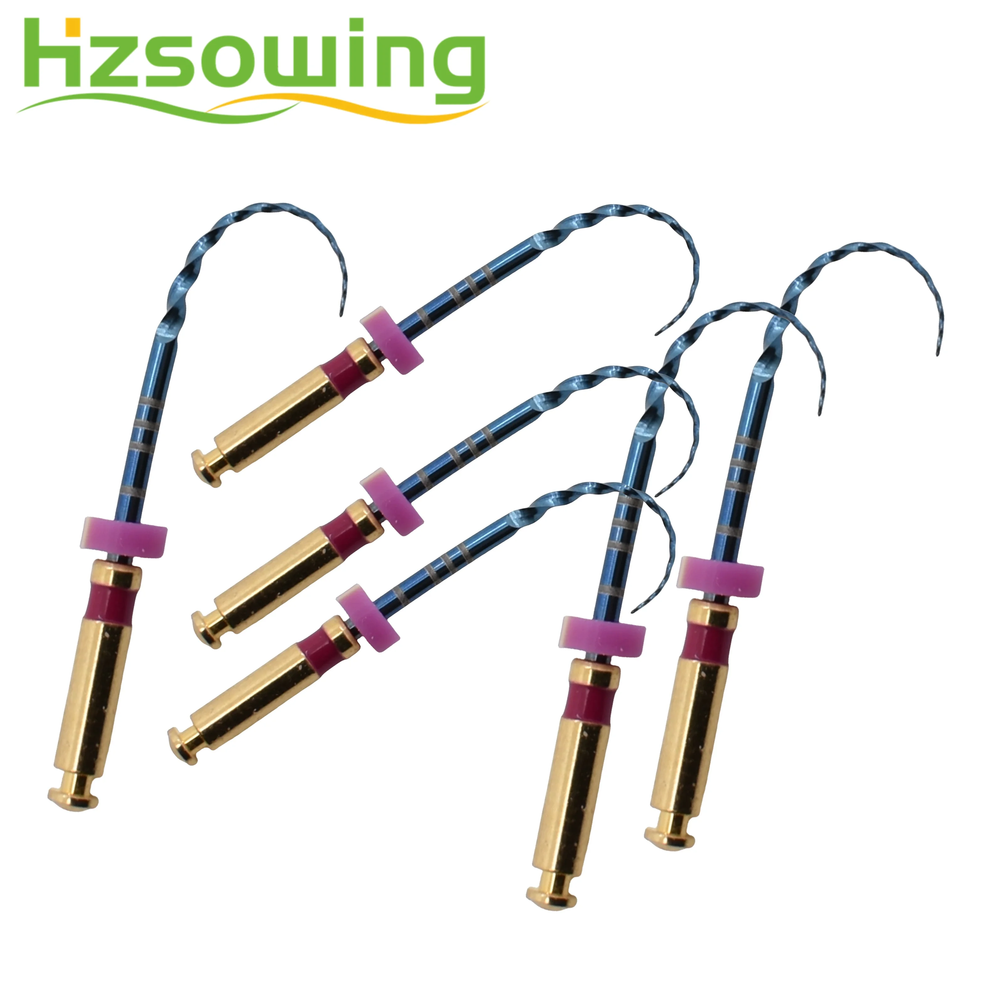 

S Taper Files Blue Root Canal Rotary Files Dental Instruments Endodontics Material Large Taper Blue With Heat Activation S1 25mm