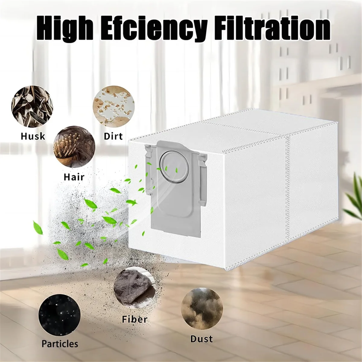 

Вакуумные аксессуары для Roborock Qrevo S/Qrevo Pro/Qrevo MaxV, тканевые подушечки для швабры, вакуумные мешки для пыли, фильтры Hepa — A19G