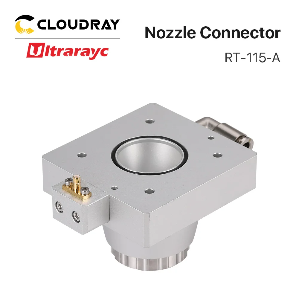Детали для лазерной головки ultrtonc Raytools BM115 F125, коннектор сопла, волоконно-металлическая режущая машина, детали для лазерной головки Raytools BM115
