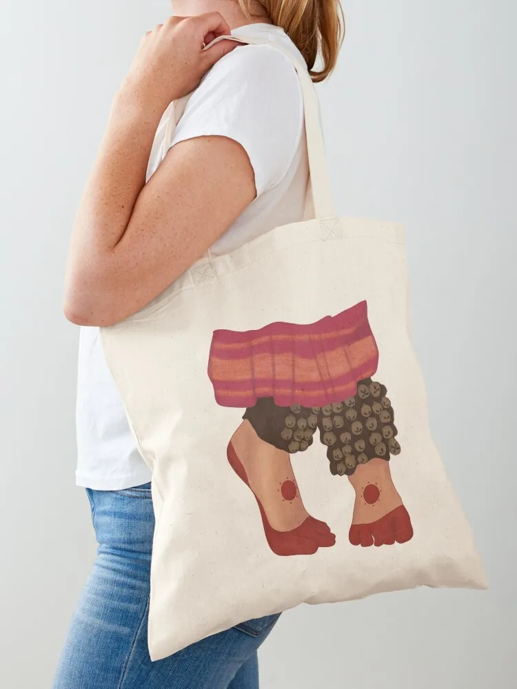 

Bharathanatyam dancers feet, Indian classical dance Tote Bag canvas tote bag Gift bag Women's shopper Canvas