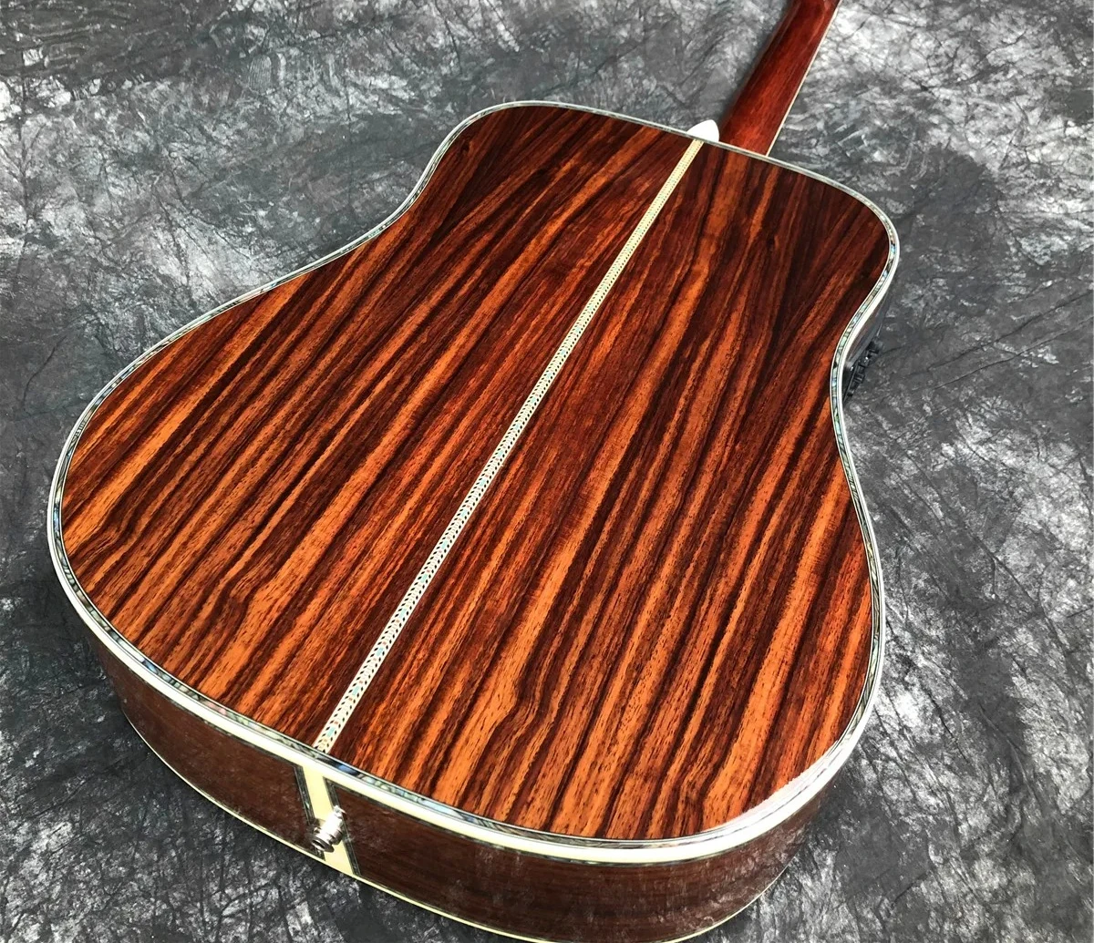 Hot high quality Hand Made 41 Inch D Type Solid Spruce Acoustic Guitar Ebony Fingerboard Rosewood Body