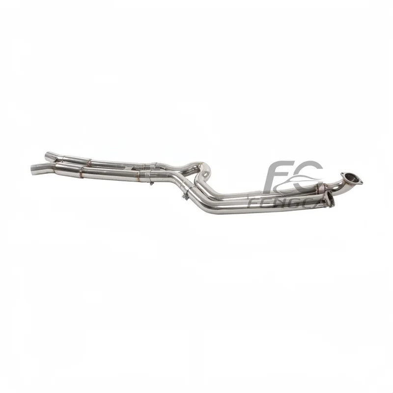 High- Equal-length Mid-tube Exhaust M2 G87 S58 3.0T SS304 Resonator Racing Performance Upgrade Sound Wave