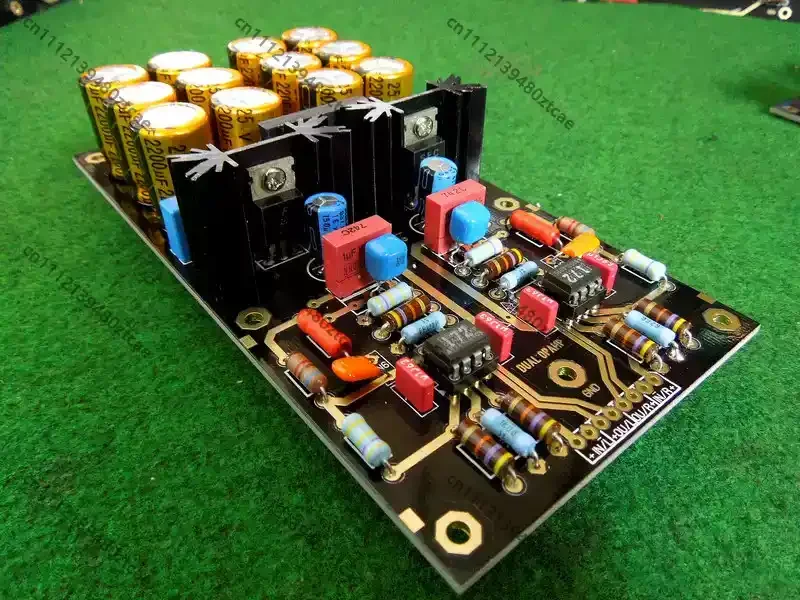 A36 DUAL Clone MM Phono Amplifier PCB Bare Board Full Component Kit Finished Board Turntable Parts