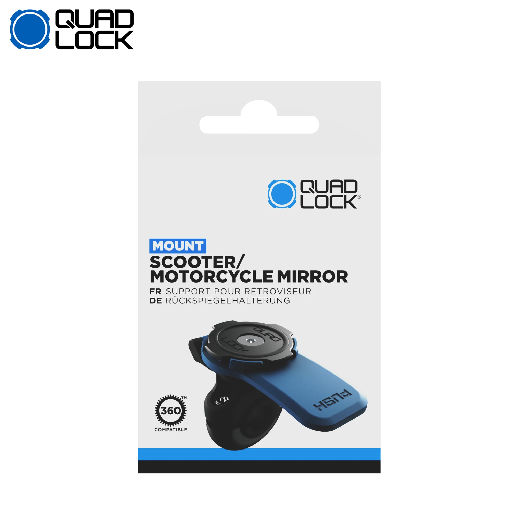 

Quad Lock Scooter/Motorcycle - Mirror Mount phone mounts