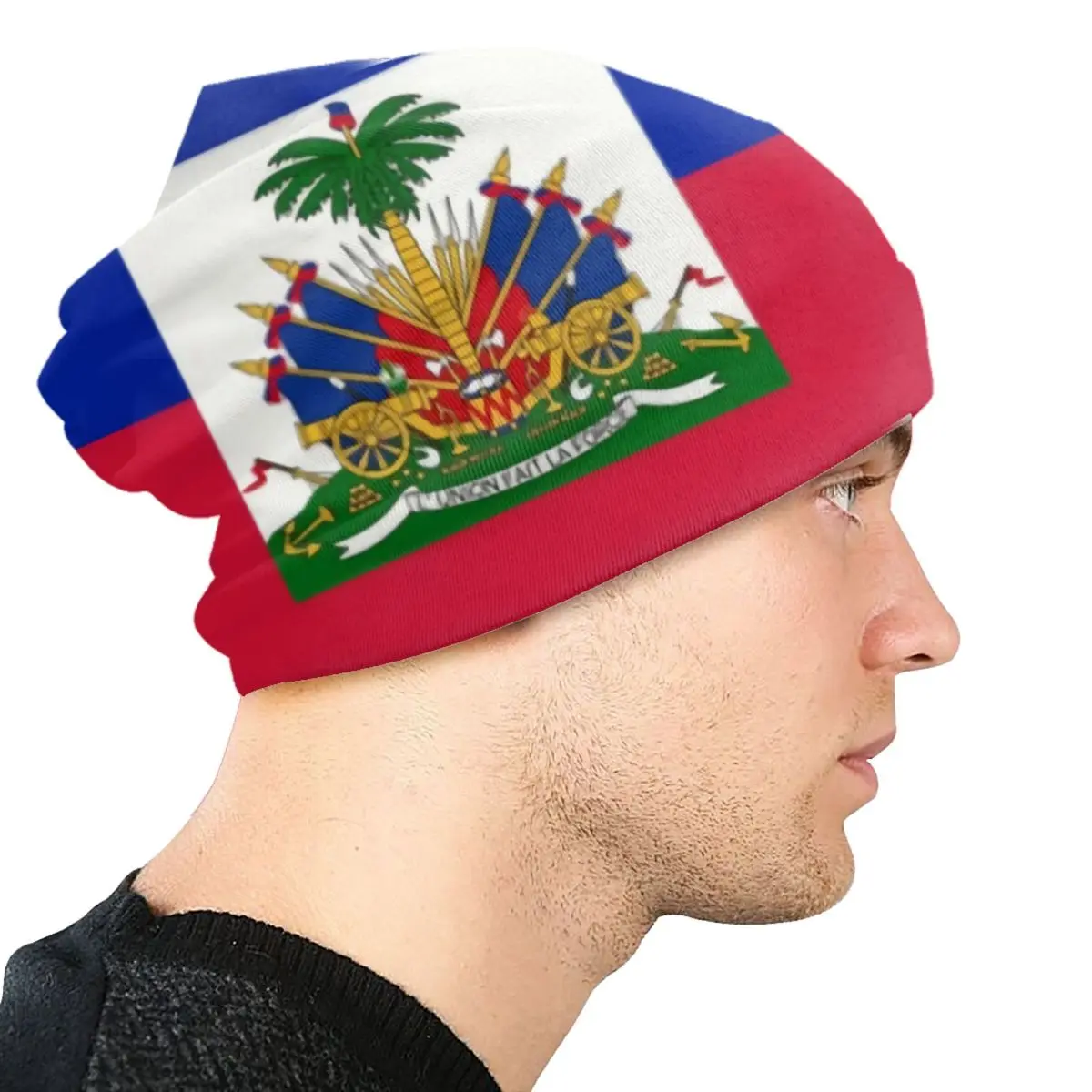 Bonnet Chapéus unisex para homens e mulheres, gorros, bonés, streetwear, malha quente, bandeira da França, Paris, inverno