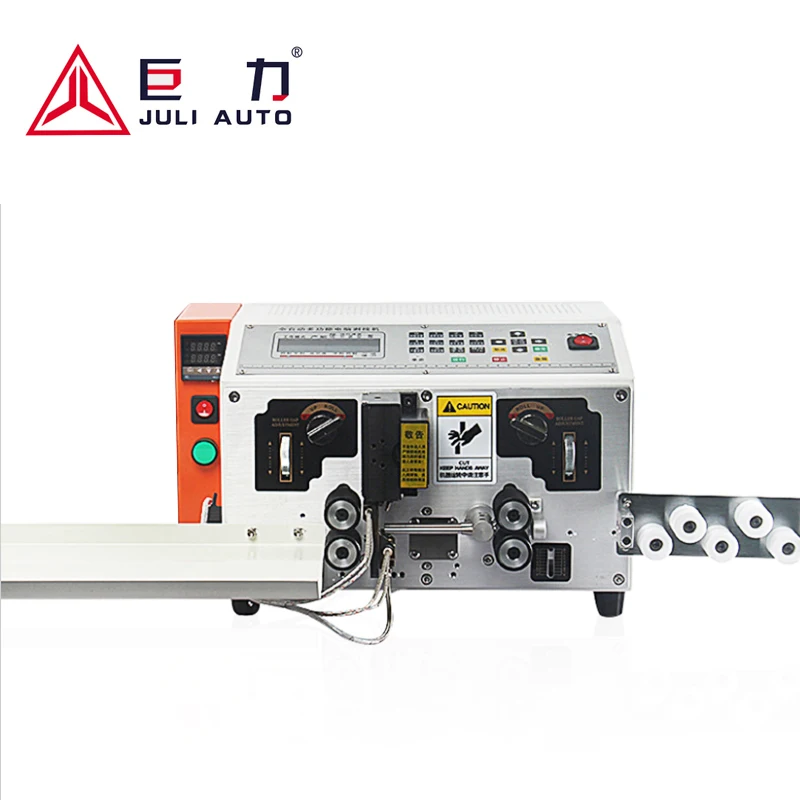 Automatic 12awg-32awg USB Cable Braid Wire Cutting Stripping Machine with Heating Function