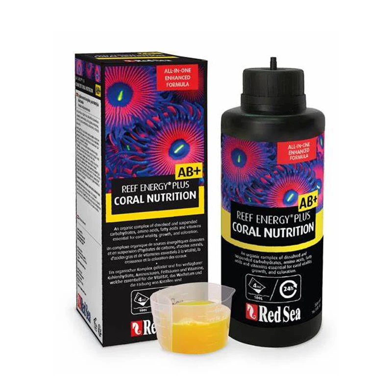 Red Sea REEF ENERGY PLUS AB +, todo en uno superalimento líquido, Coral, LPS Soft SPS Redsea