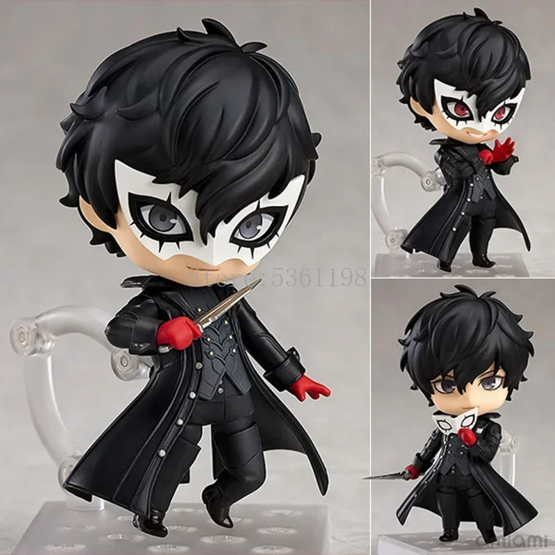 #989 Ren Amamiya Persona 5 Joker Anime Figure Megami Tensei Protagonist Action Figure #363 Morgana/Futaba Sakura Figure Doll Toy