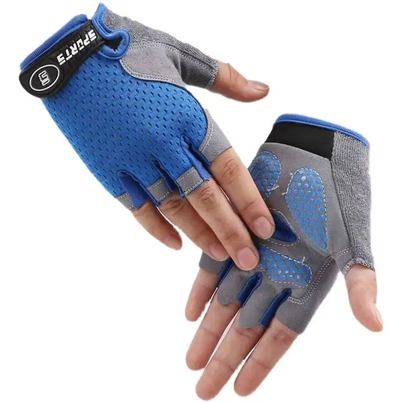 Kids Boys Girls Cycling Gloves Bicycle Half Finger Gloves Guantes Ciclismo Mtb Bike Gloves Fitness Motocross Bicicleta Luva Bike