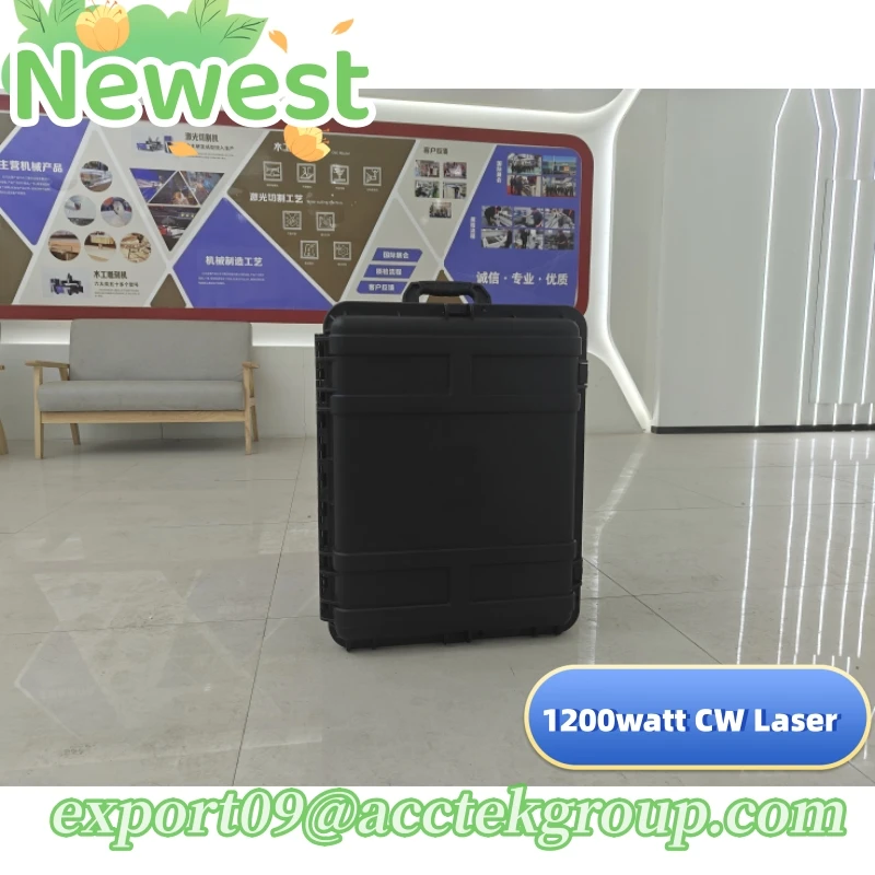 1200watt CW Laser Cleaning Machine New Suitcase Lazer Rust Remover Paint Graffiti Laser Cleaning Tools JPT Portable Machine