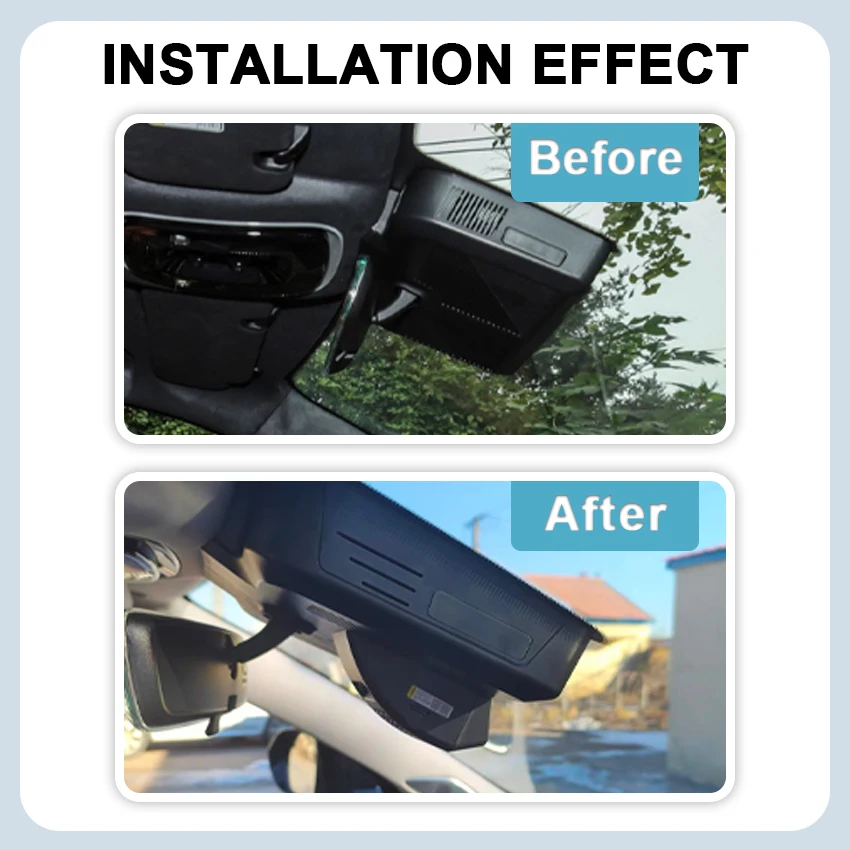 Plug and Play HD 4K 2160P Car Dvr For Chery Tiggo 9 Jaecoo 8 J8 Fulwin T10 2023 2024 2025 2026 DashCam Camera Video Recorder