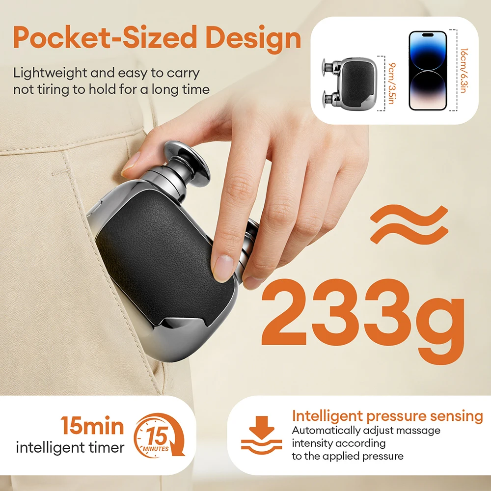 High Frequency Vibration Fascia Gun Portable Electric Massage Gun Mini Body Massage Gun Muscle Relaxation Fascia masajeador