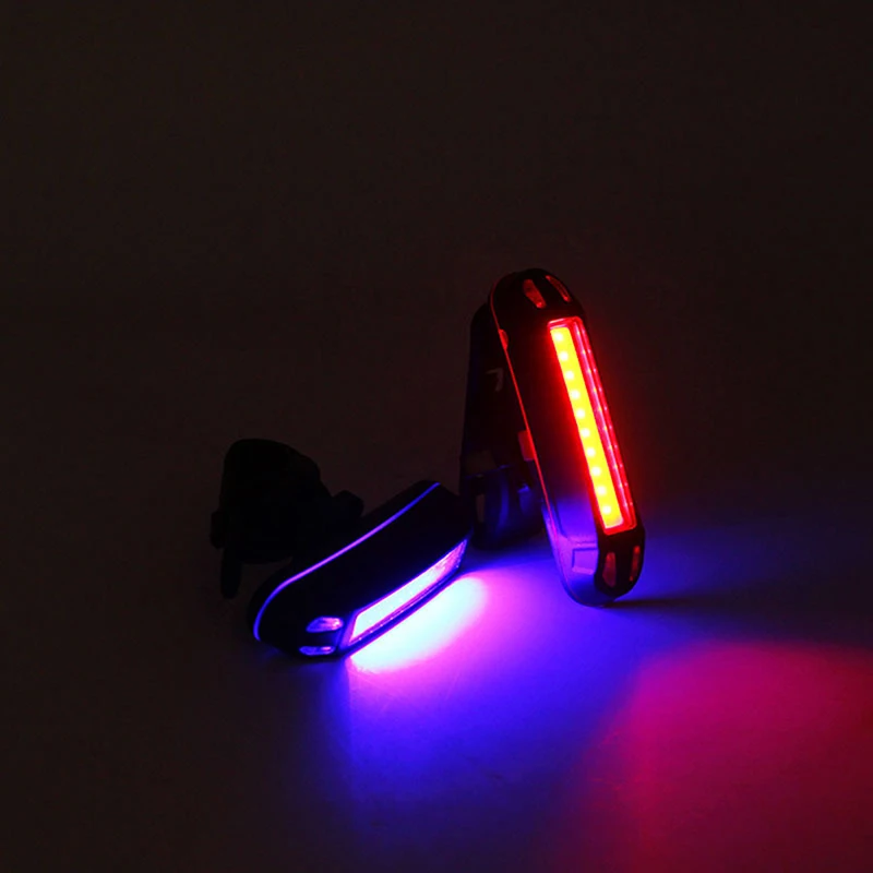 

Waterproof USB-Rechargeable LED Bike Taillight Mountain Biking Rear Light Bicycle Lamp