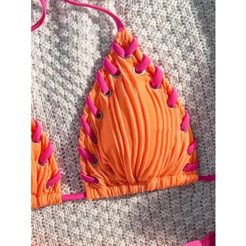 

Sexy Bikinis 2025 Women's Swimwear Female Swimsuit For Swimming Wear Bathing Suits Brazilian Bikini Set Beachwear Pool Bather