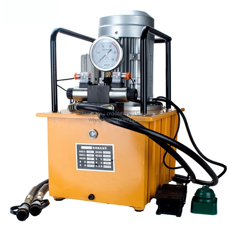 Custom Hydraulic Oil Pump for DB300-D2 220V 3KW with Solenoid Valve Double Oil Circuit Electric Hydraulics Pumps