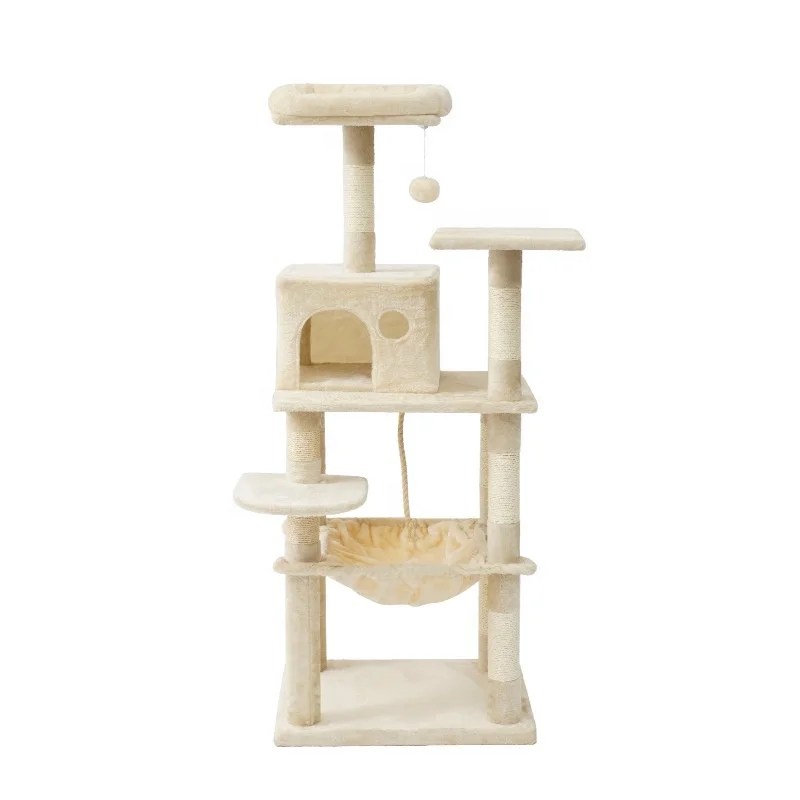 Climbing Scratcher Scratching Tree With Sisal Scratching Posts Houses Hammock