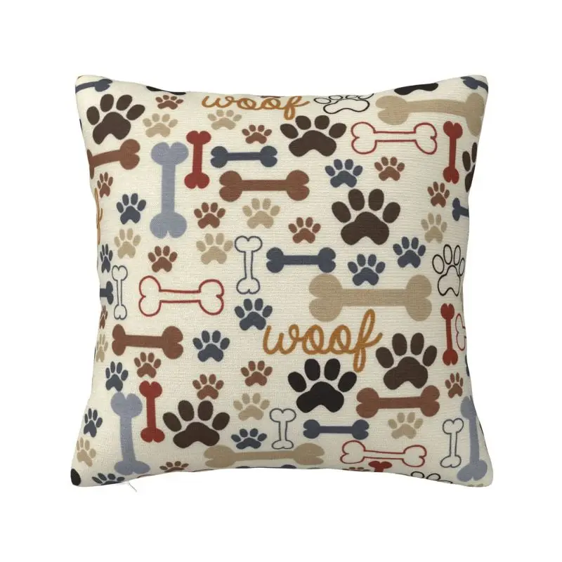 

Собаки, лапы и кости, лапы, наволочка, украшение для спальни, 3D принт, диван, стул, наволочка, мягкая наволочка из полиэстера