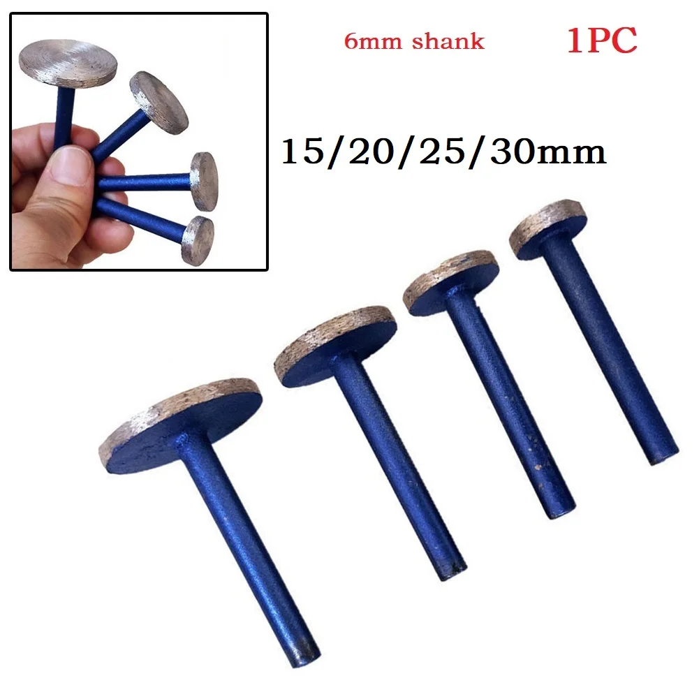 Hand Electric Drill High Quality 15/20/25/30mm For Air Grinder Grinding Head Polishing Head 6mm Grinding Wheel