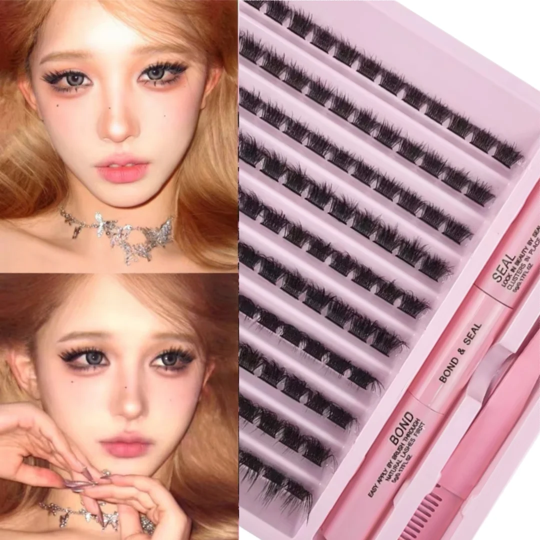 120 Sets of Realistic C-Curl 8-16mm Mixed Type DIY Eyelash Extension Kits for DIY Lower Lashes, Eyelash Rollers, and Numerous Accessories