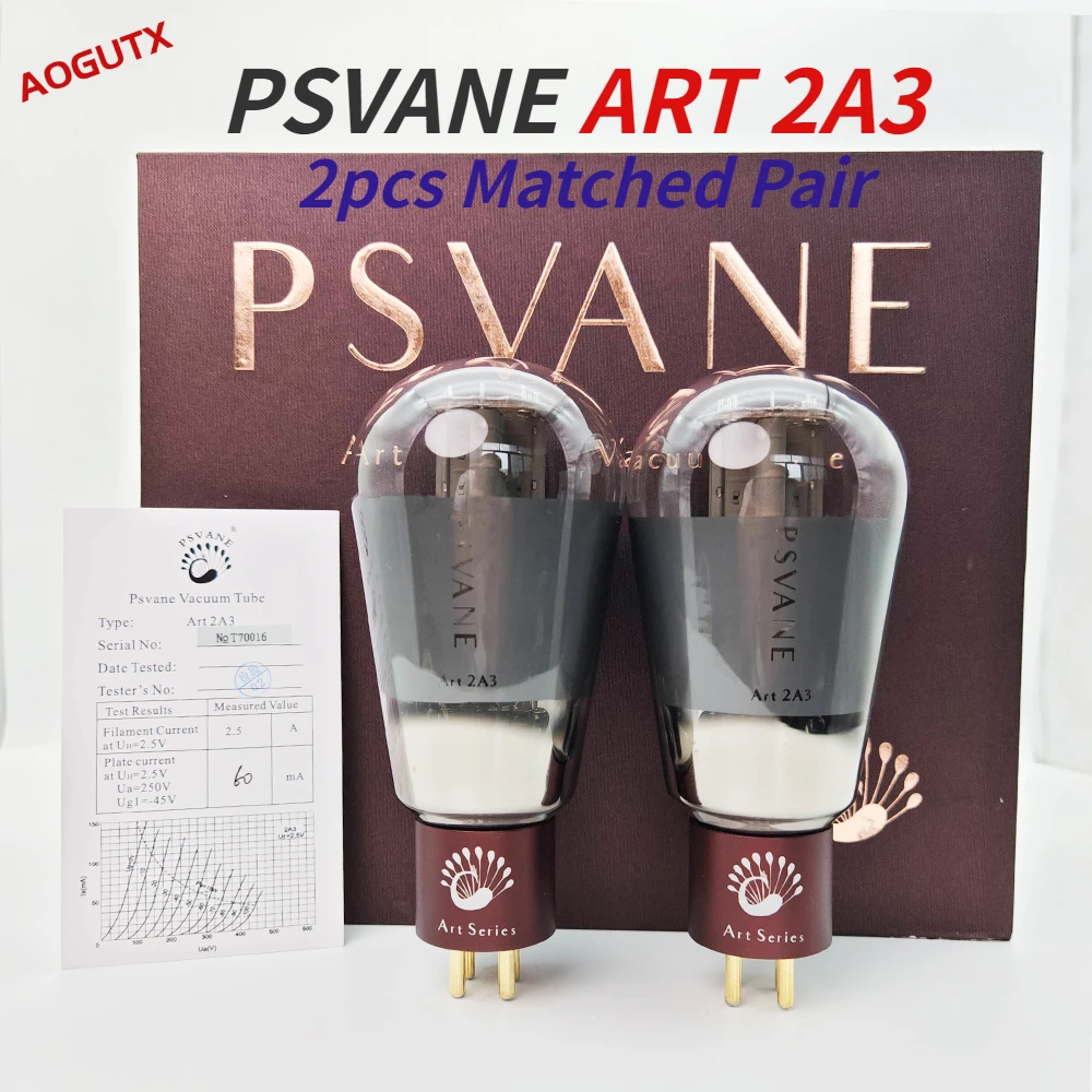 

Aogutx PSVANE ART 2A3 Vacuum Tube Upgrade 2A3 2A3D WE2A3 2A3C 2A3B 2A3T HIFI Audio Valve Electron Tube Amplifier Diy Matched