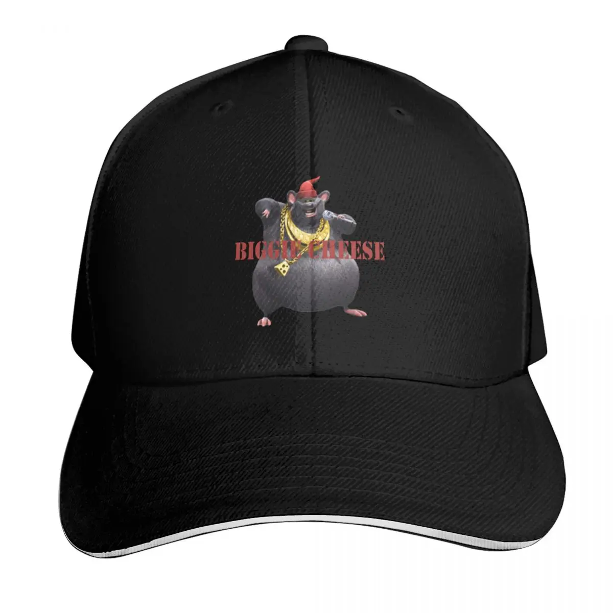 Biggie Cheese Mr. Boombastic, funny chees Baseball Cap Streetwear Hip Hop Trendy Vintage Retro Embroidered Lightweight Packable