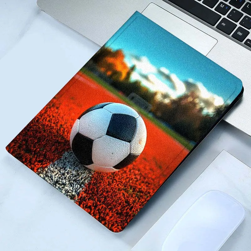 تصميم عصري لكرة القدم لهاتف Xiaomi Redmi Mi Pad 4 5 6 6s 7 8 SE Pro 2 11 Plus Max 12.4 11 11.2 12.5 8.7 بوصة حافظة تابلت #3