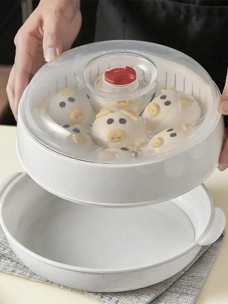 2025 فرن الميكروويف باخرة خاصة على البخار كعكة زلابية الحاويات على البخار الأرز متعدد الطبقات باخرة البلاستيك باخرة