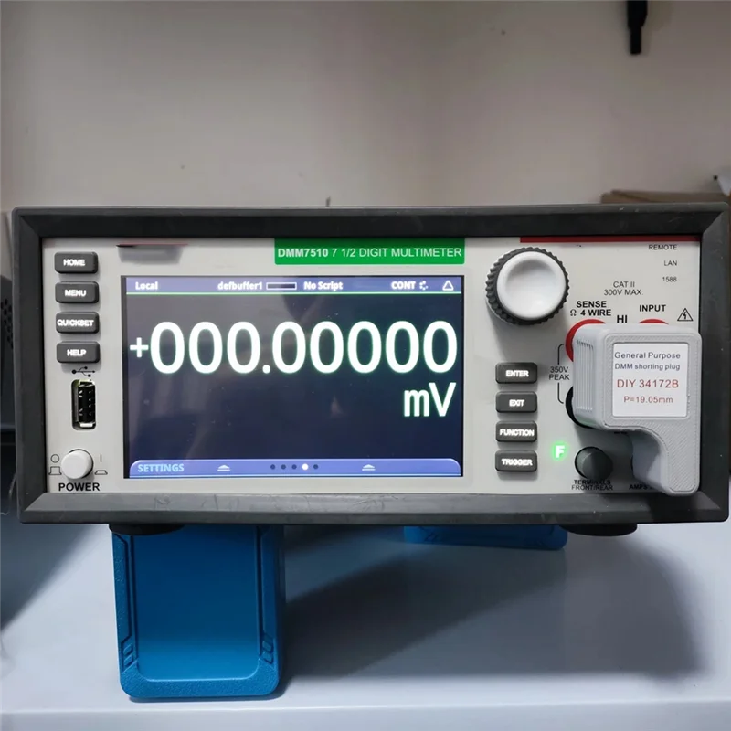 

【Ценная цена!】DIY 34172B DMM Короткая вставка 4-проводной короткий штекер Стандартный резистор Калибровка Мультиметр Калибратор Инструмент Новый