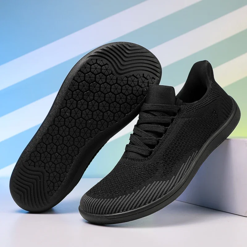 Sapatos para homens mulheres dedo do pé largo descalço zero gota sapatos casuais tênis de caminhada leve mais tamanho grande 50 yeezy tenis masculino