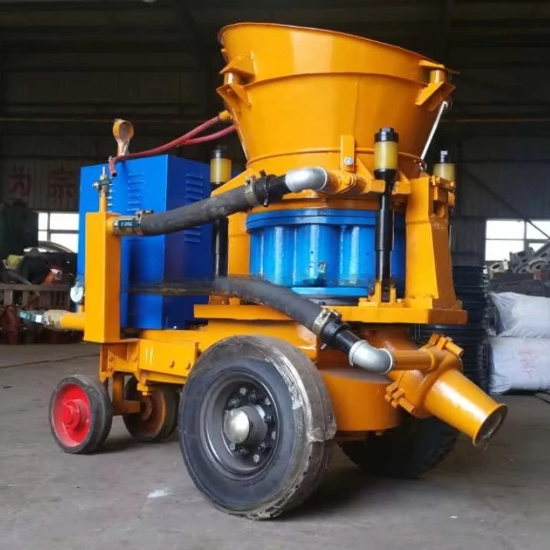 Durable Stainless Steel Shotcrete Machine Heavy Duty Concrete Shotcrete Pump Machine Corrosion Resistant for Harsh Environments