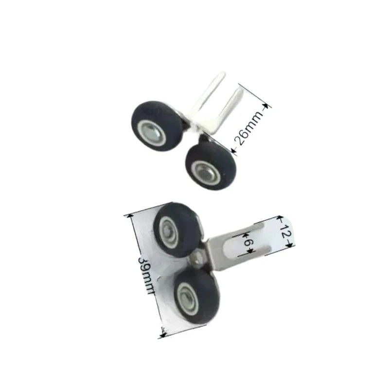 8pcs cabinet sliding door window upper roller wheel 39mm wardrobe sliding door upper wheel