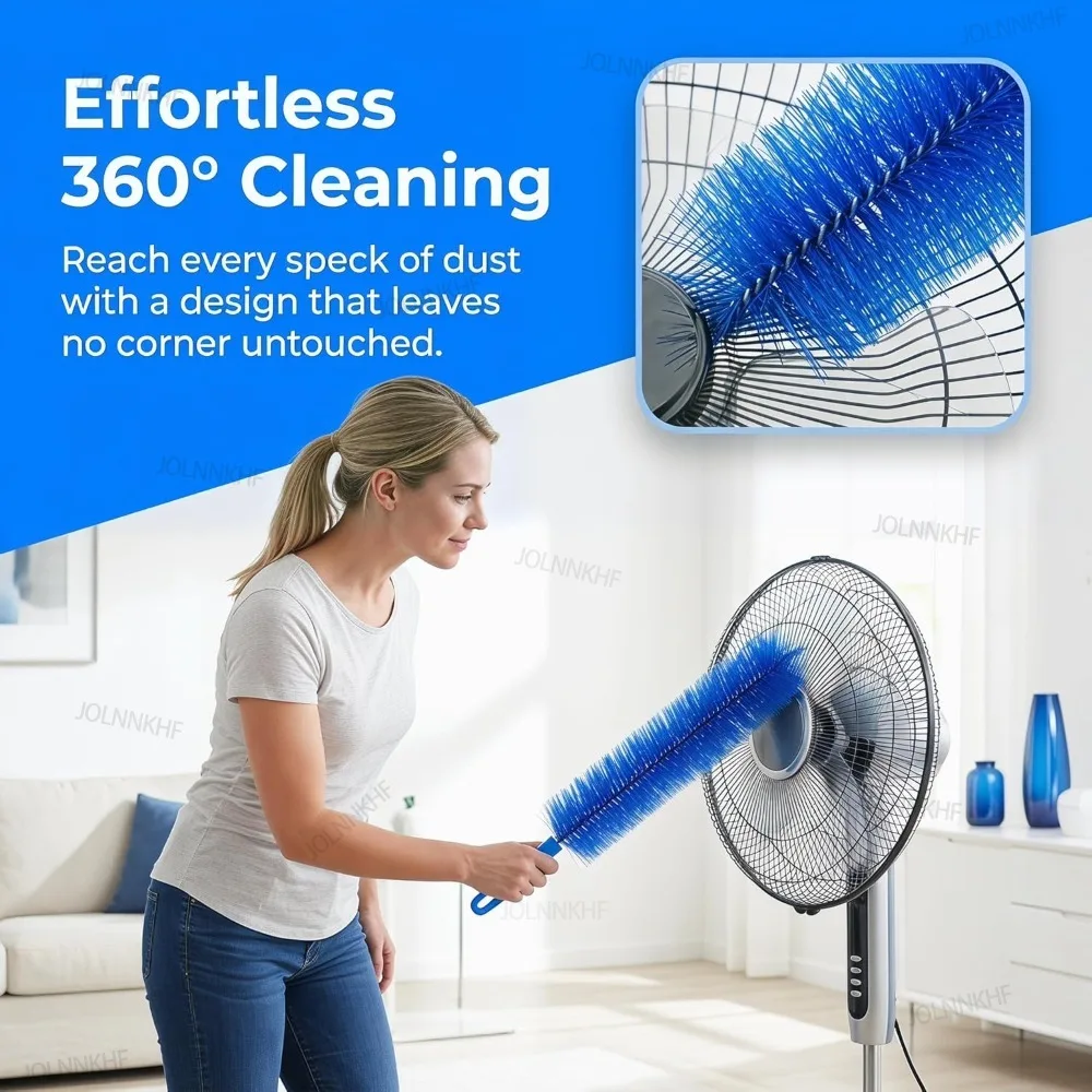 Soft Fan Dust Removal Brush Electric Fan Cleaning Brush Flexible Louver Window Air Conditioner Cleaning Dust Removal Tool