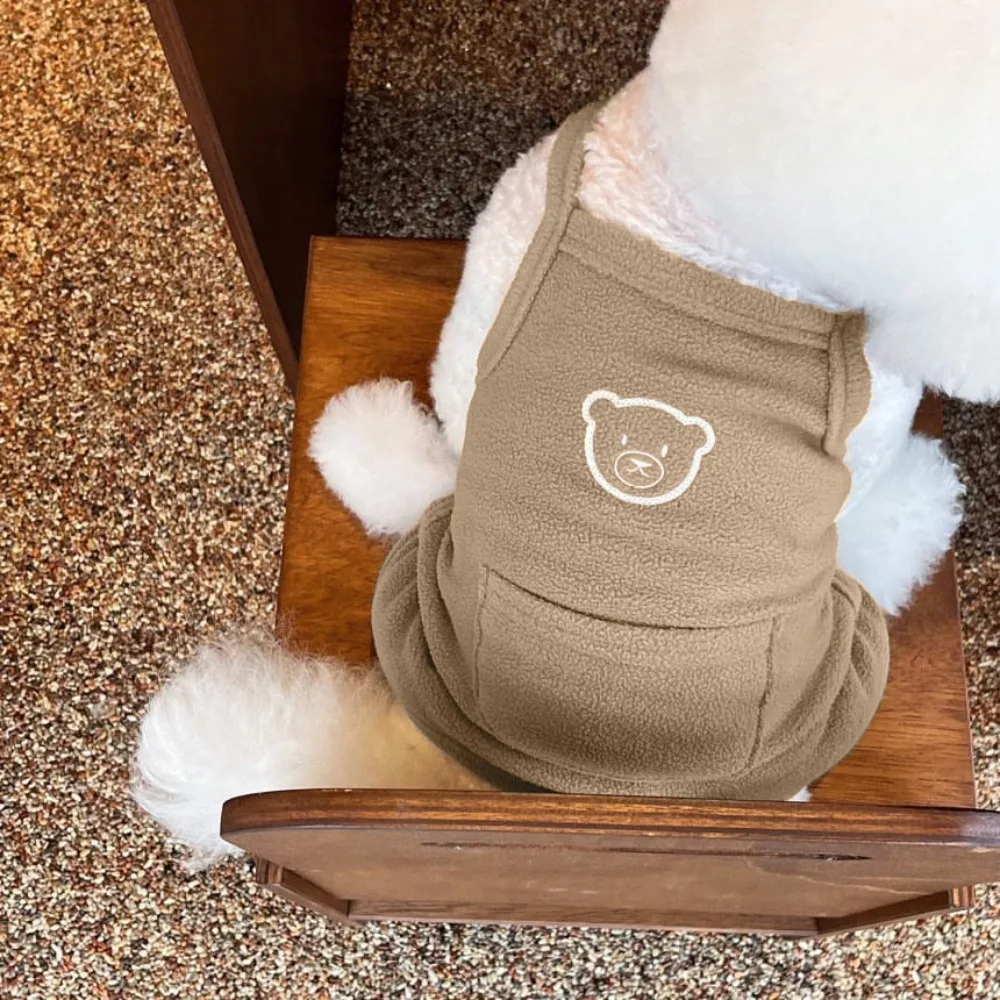 

Comfortable Soft Pet Strap Pants Breathable Cartoon Pattern Pet Clothes Fashion Dog Jumpsuit Pomeranian