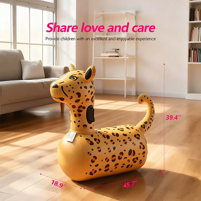 子供用インフレータブルホッピングホース、恐竜バウンスボールポゴライドオン、屋外屋内用バウンス玩具、子供用ガーデンスクール遊び場用