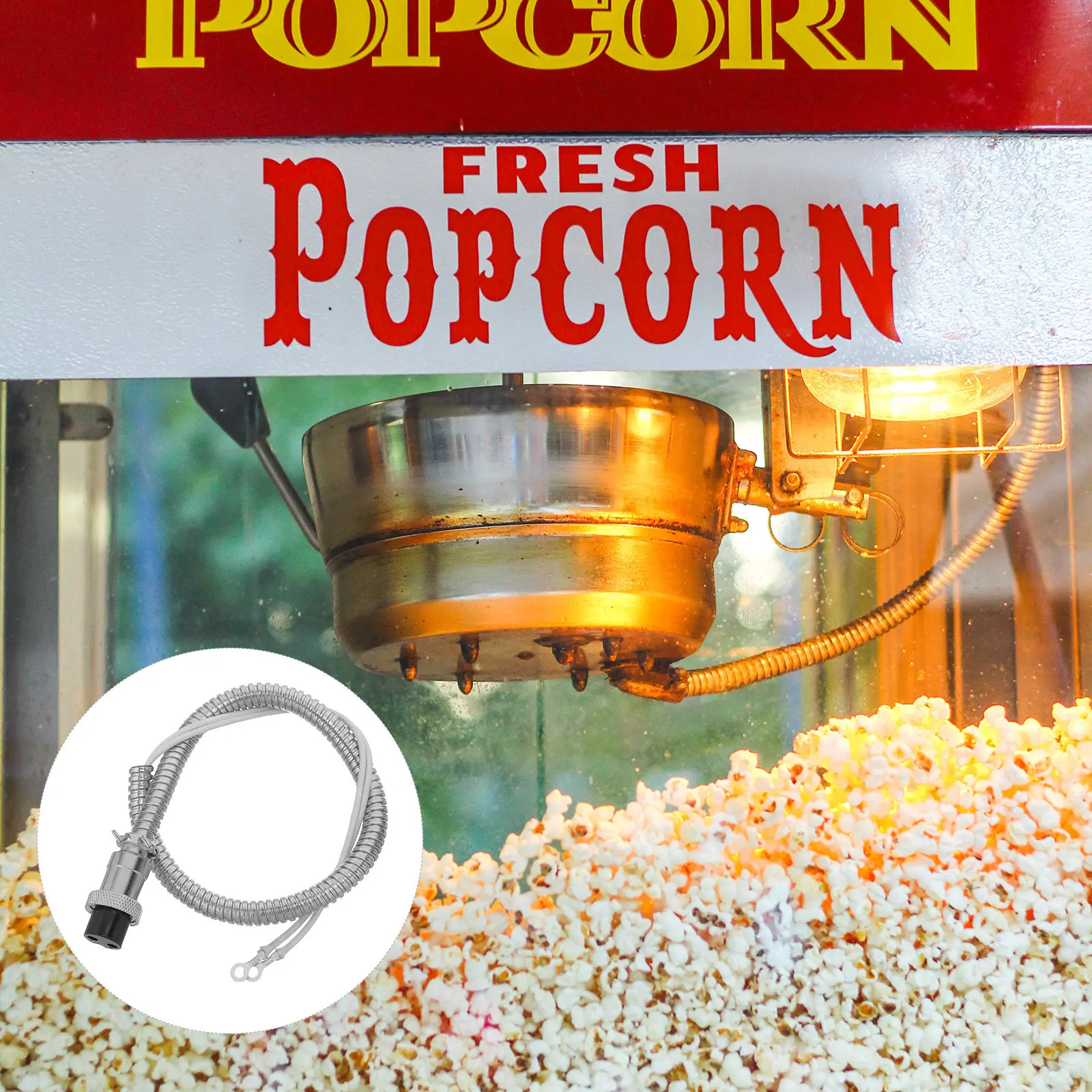 

Универсальный высокотемпературный провод 8Oz для попкорн-машин, жгут проводов для ремонта попкорн-аппаратов