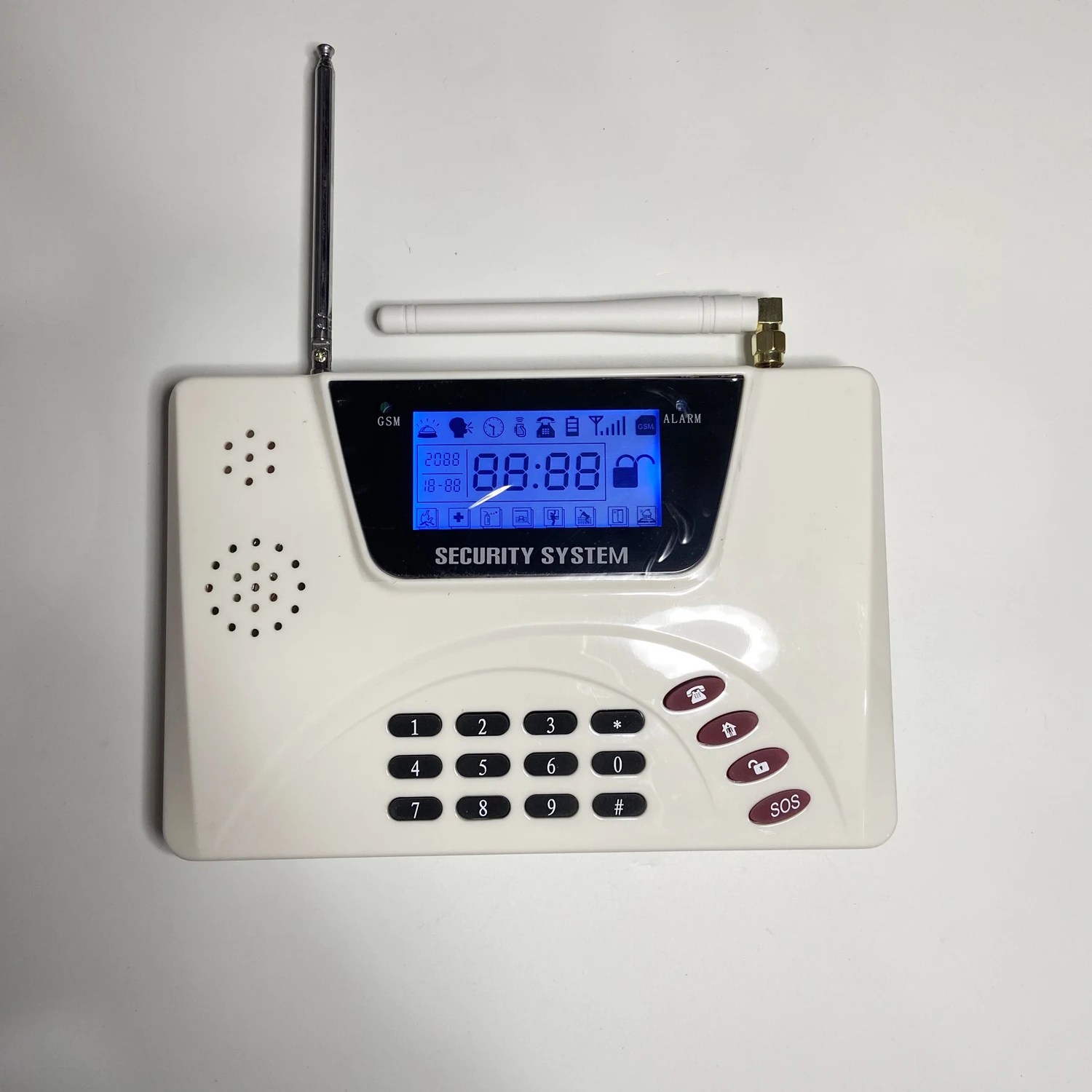 1Set نظام إنذار ضد السرقة GSM PSTN شبكة مزدوجة 433 ميجا هرتز لاسلكي للتحكم عن بعد PIR كاشف حركة مستشعر فتح الباب